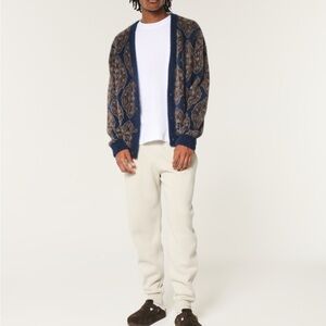 New Hollister Feel Good Fleece Joggers - Light Tan